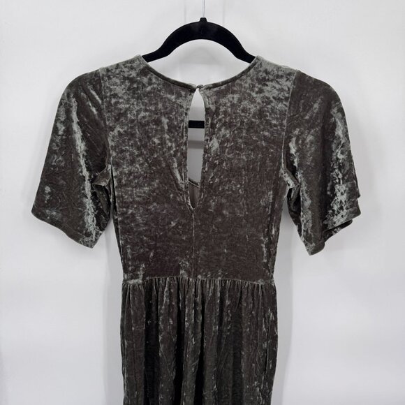 American Eagle Soft & Sexy Romper Womens XXS Green Velvet‎ Polyester Blend - Picture 5 of 8